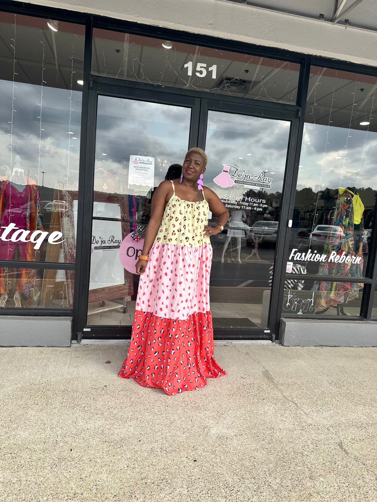 Colorful Leopard Dress