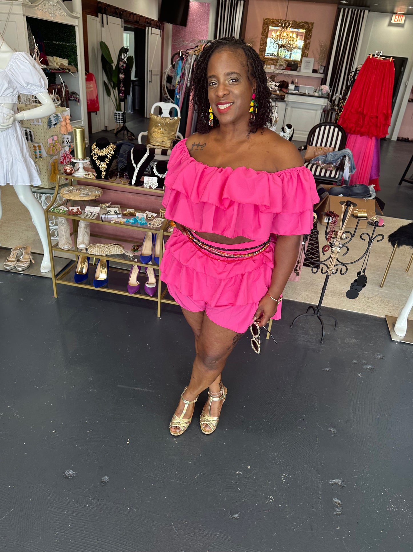 Flirty Ruffle Set