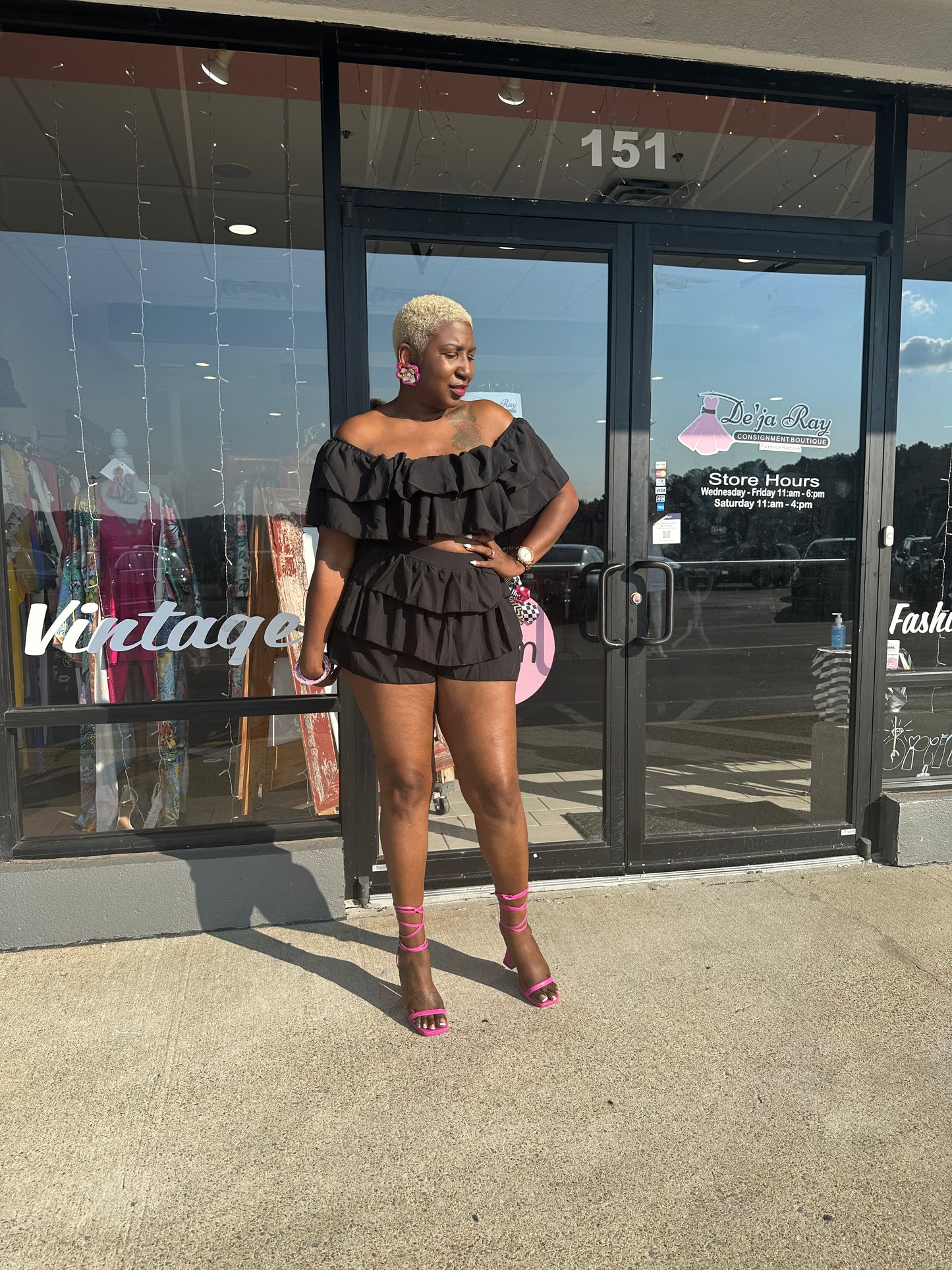 Flirty Ruffle Set