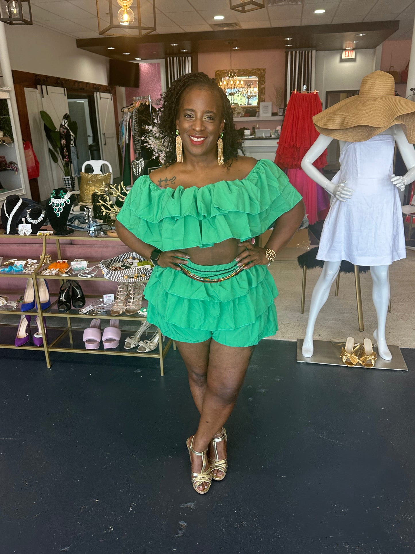 Flirty Ruffle Set