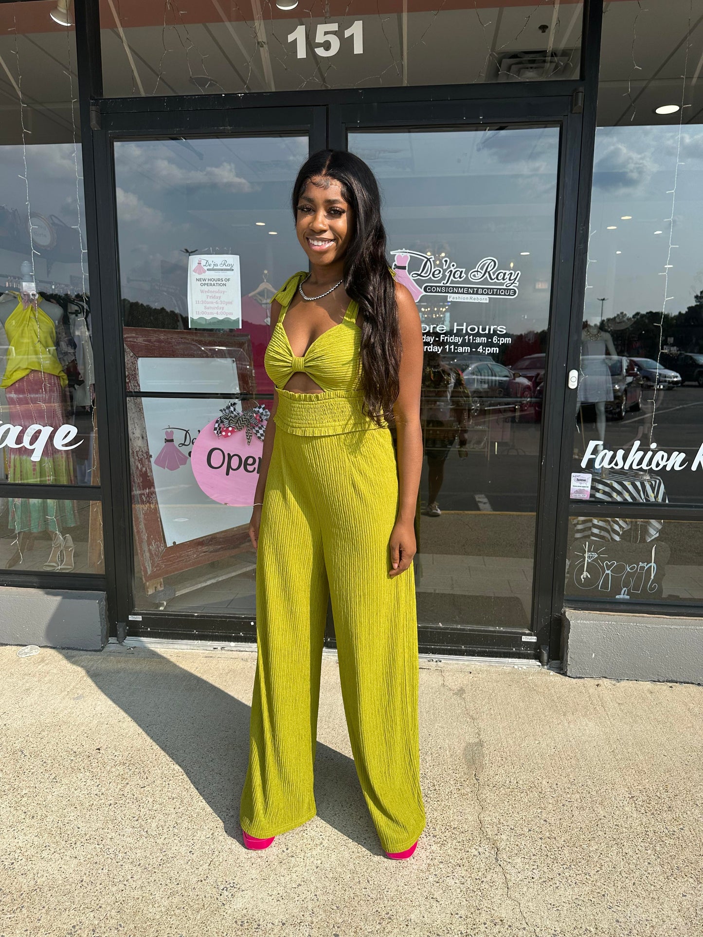 Delilah Green Jumpsuit