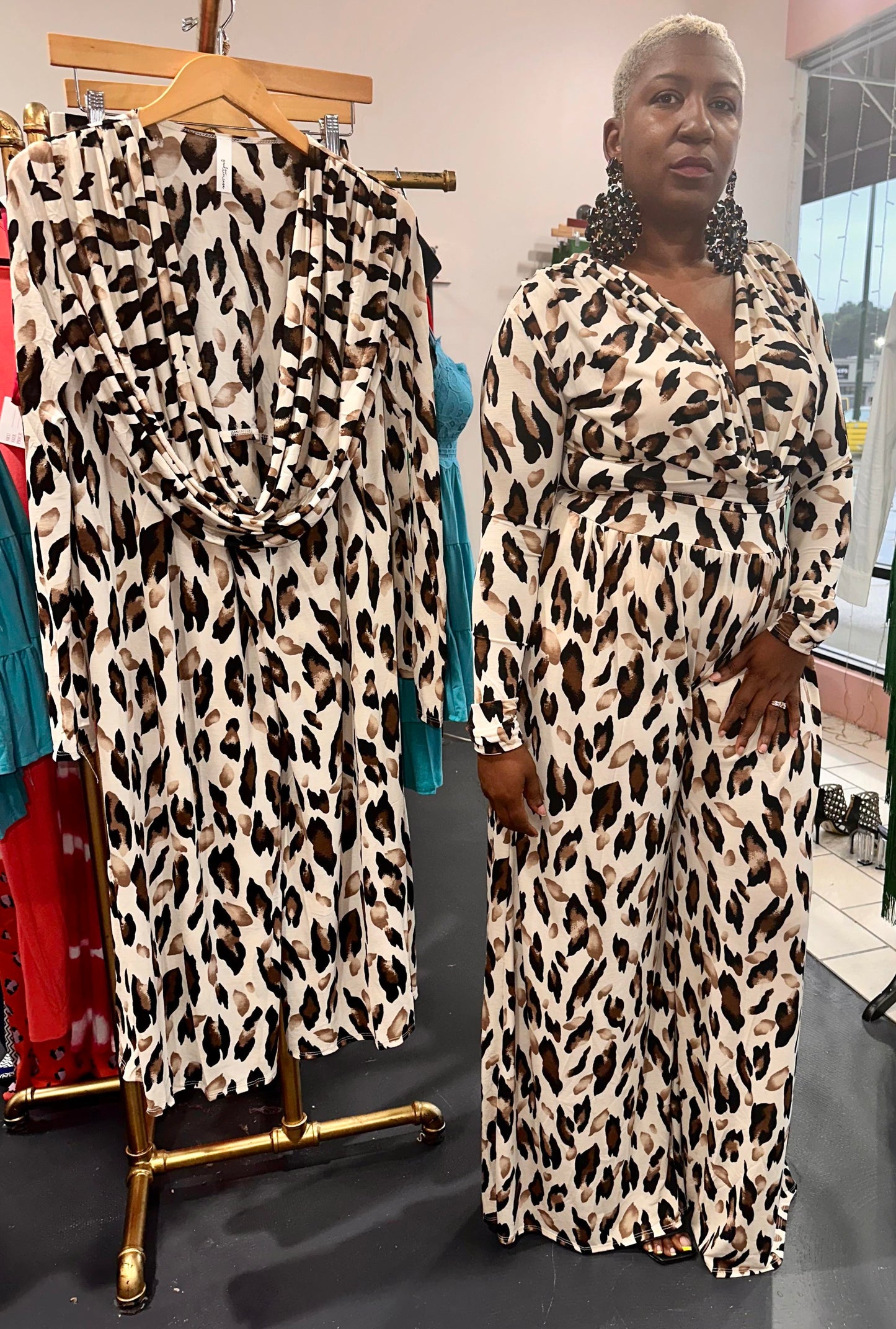 Jasmine Animal Print 2pc Set