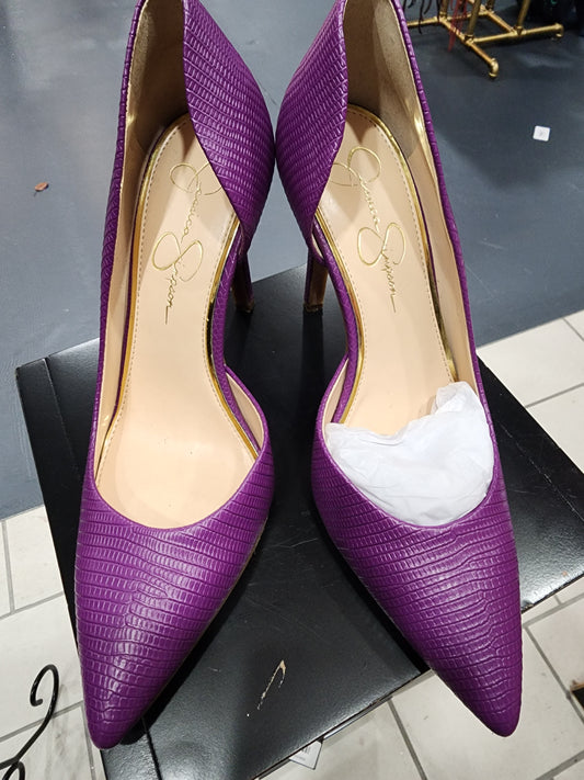 Jessica Simpson Purple Pump 8.5