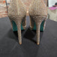 Betsy Johnson Iridescent Rhinestone Heels