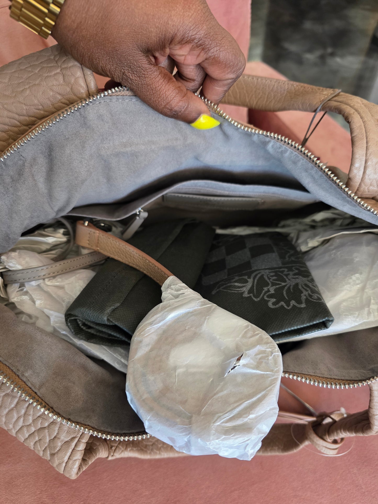 Vince Camuto Leather Handbag