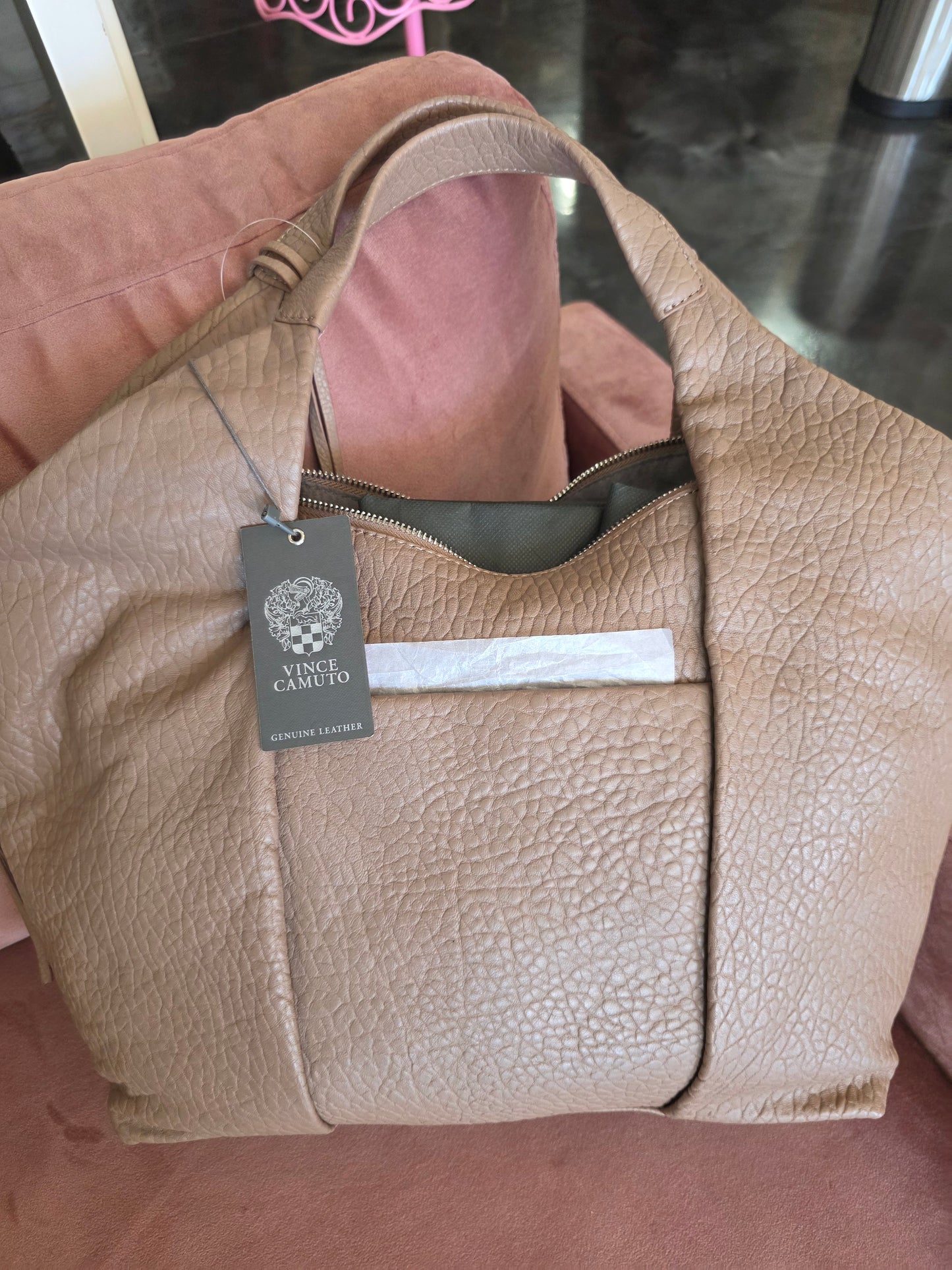 Vince Camuto Leather Handbag
