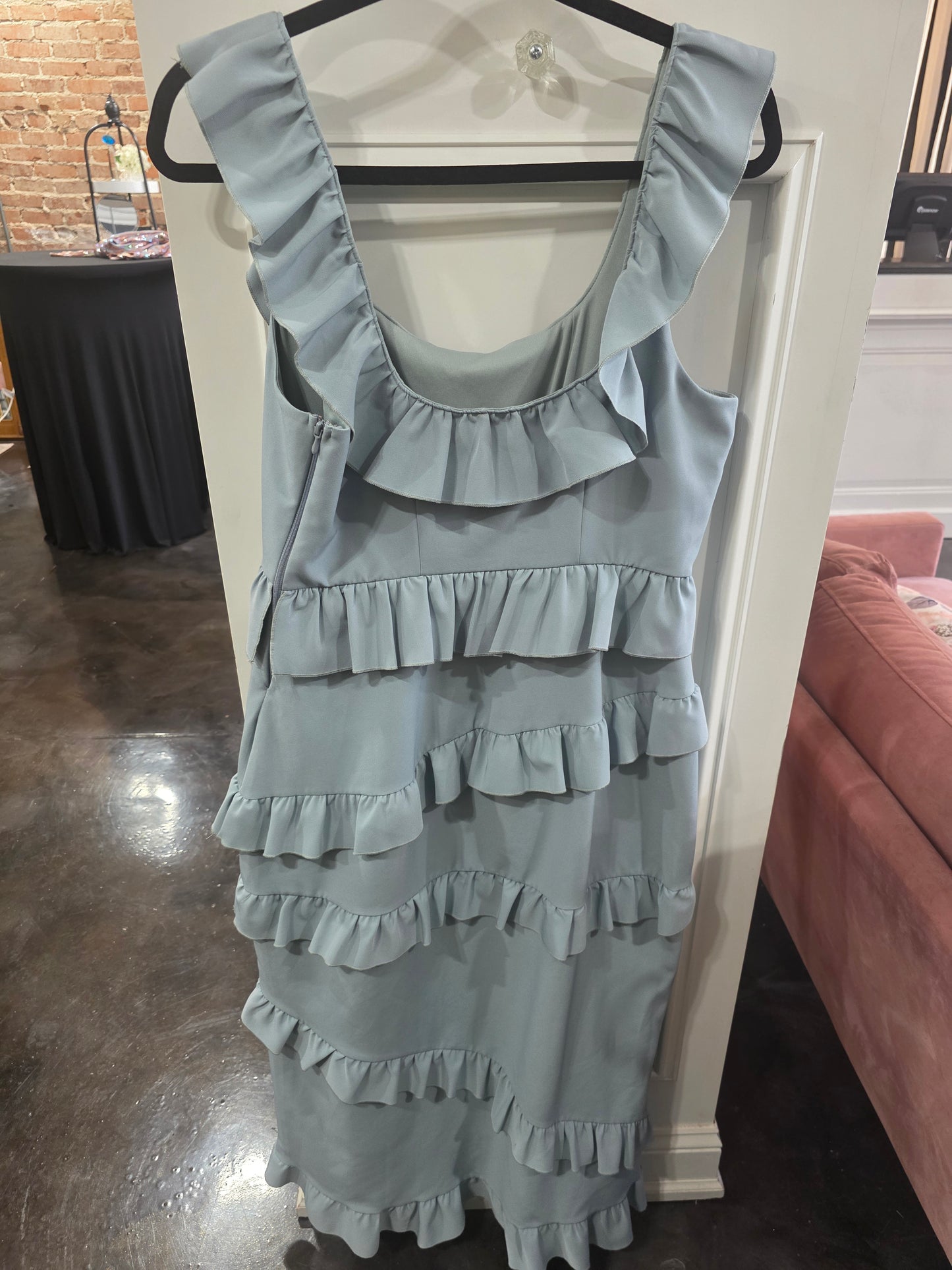 Show Me Your Mumu Ruffle Dress