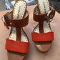 Gianni Bini Orange Heels