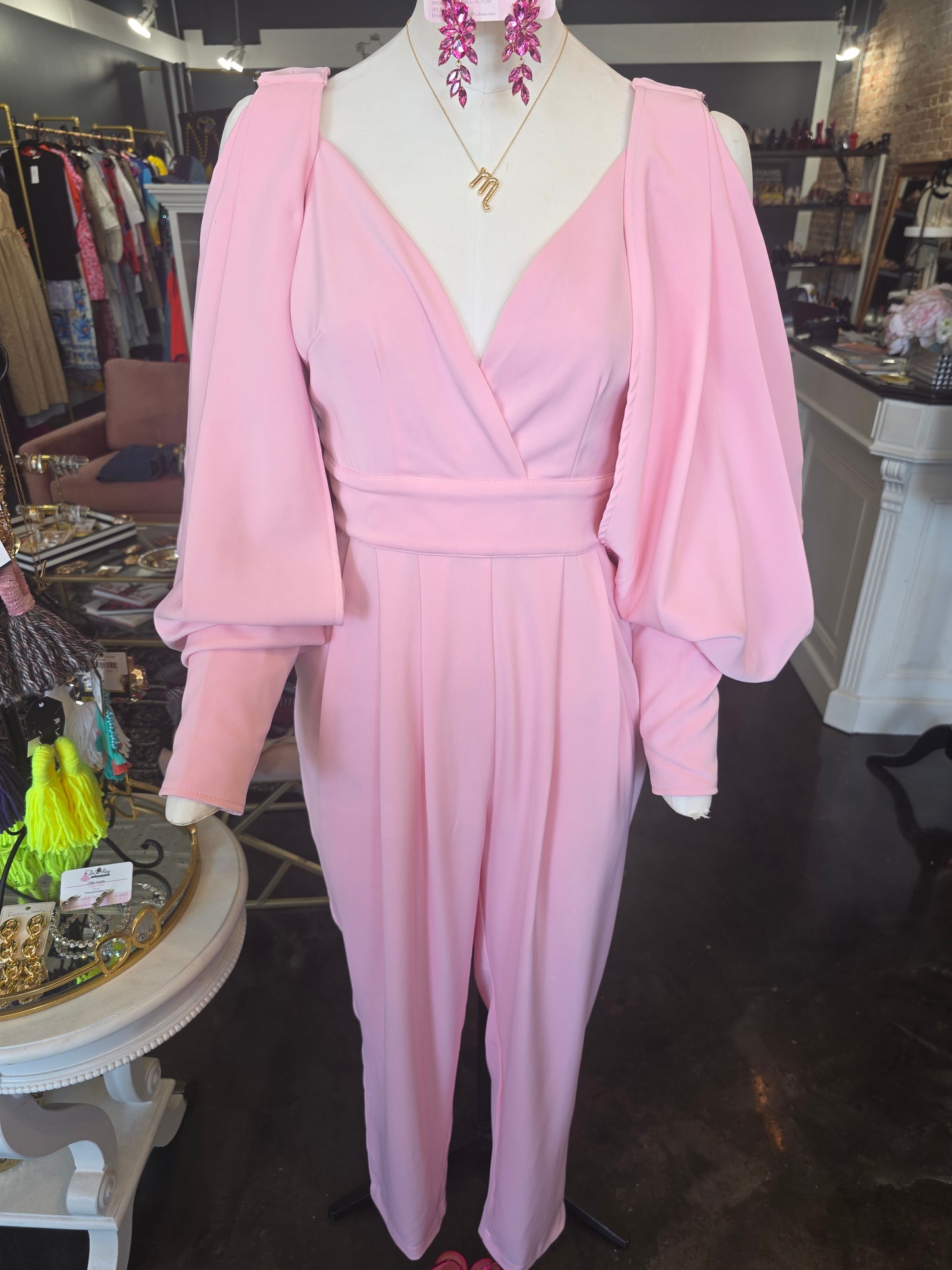 Athina Pink Jumpsuit
