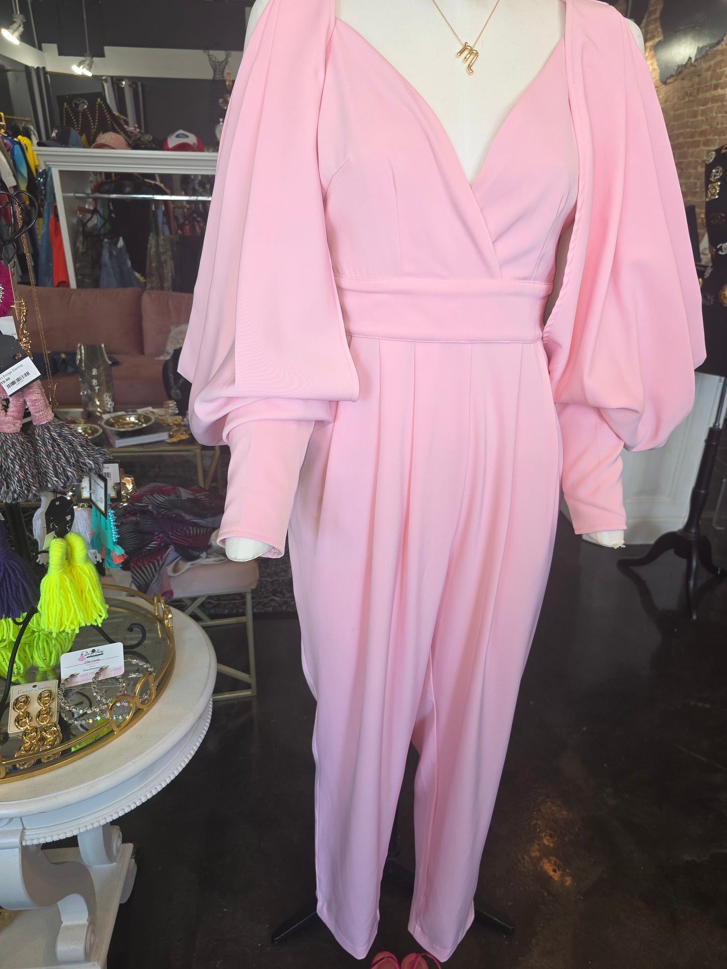 Athina Pink Jumpsuit