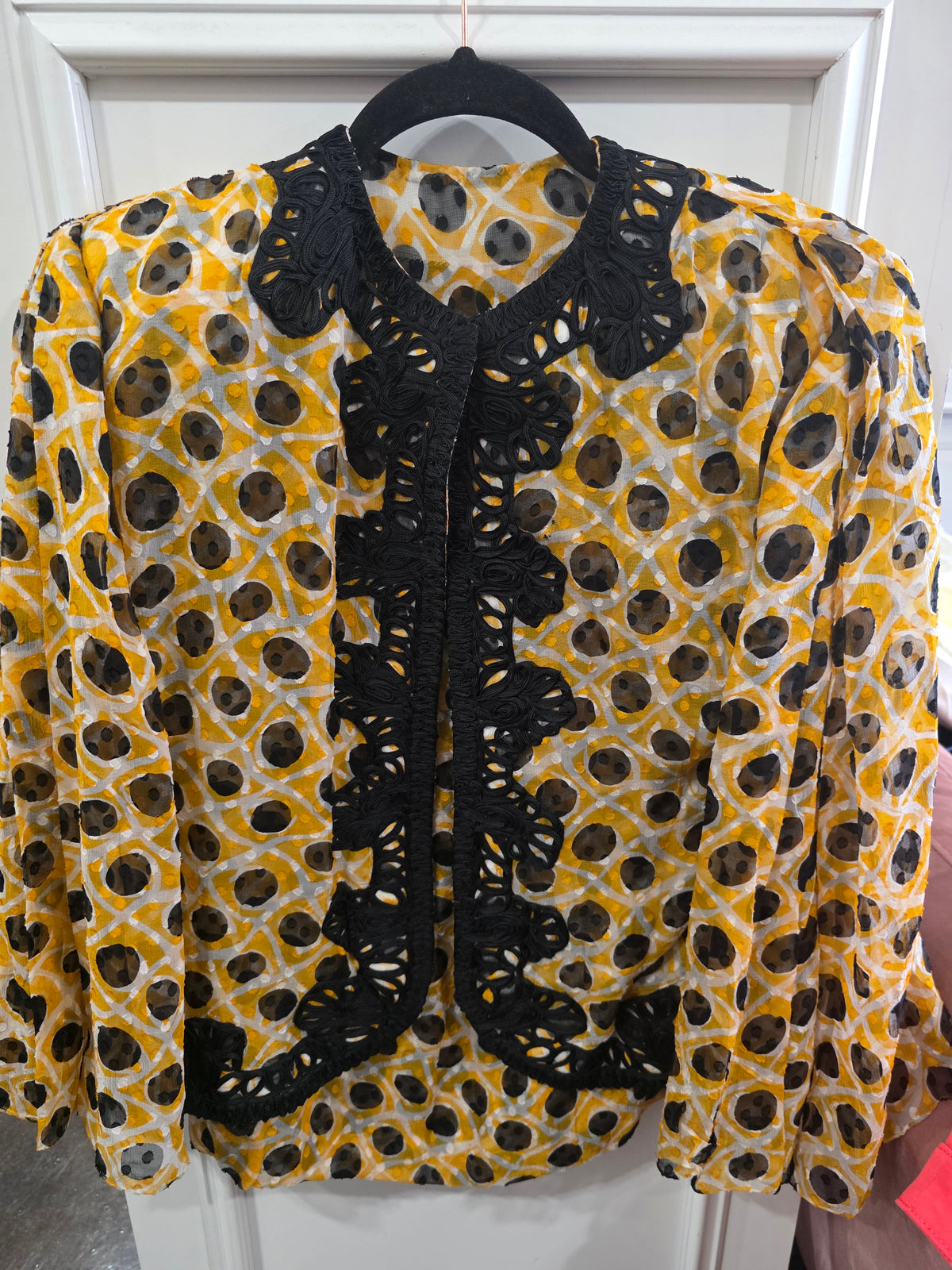 James Galano Yellow Cape Suit