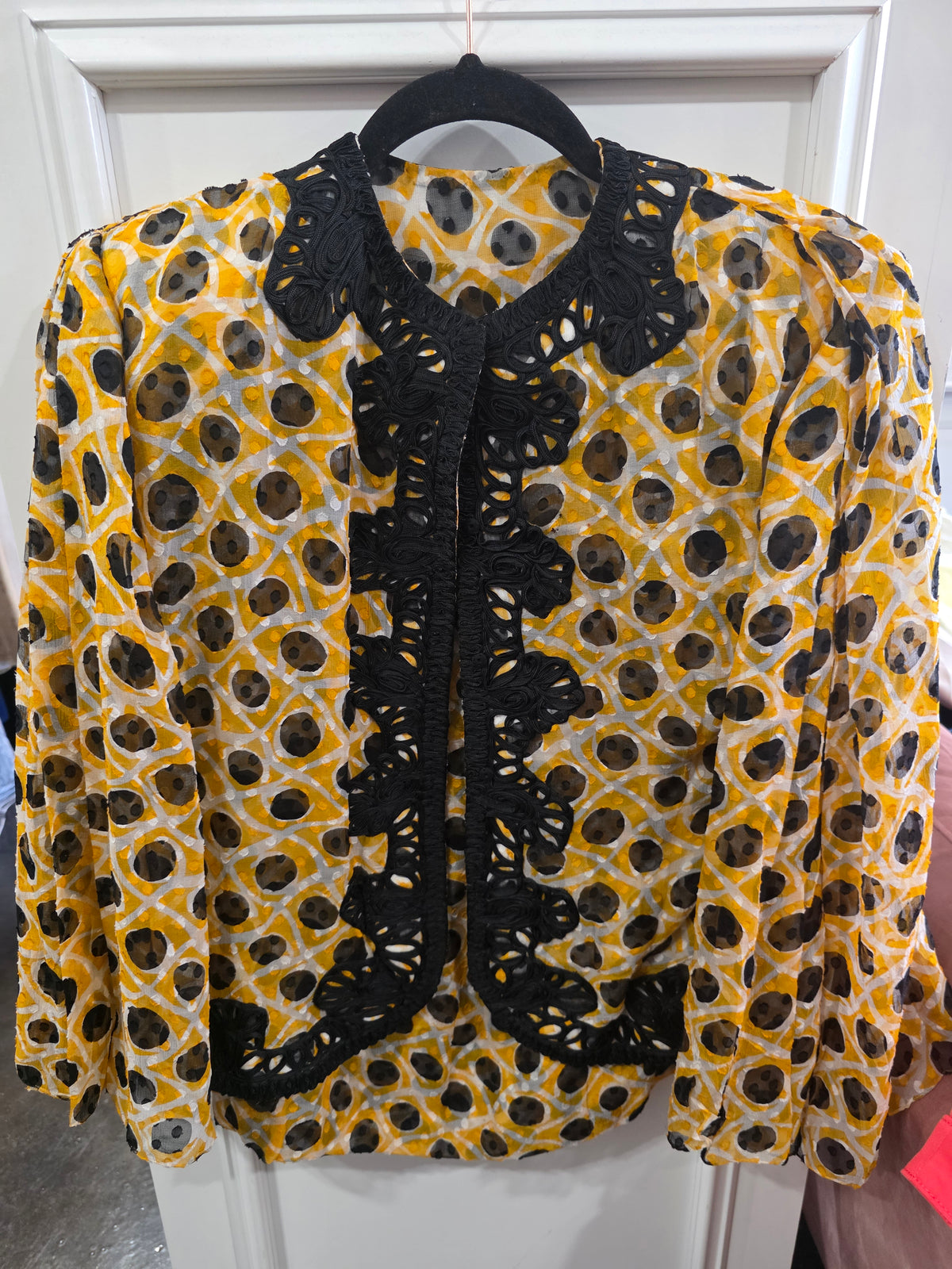 James Galano Yellow Cape Suit