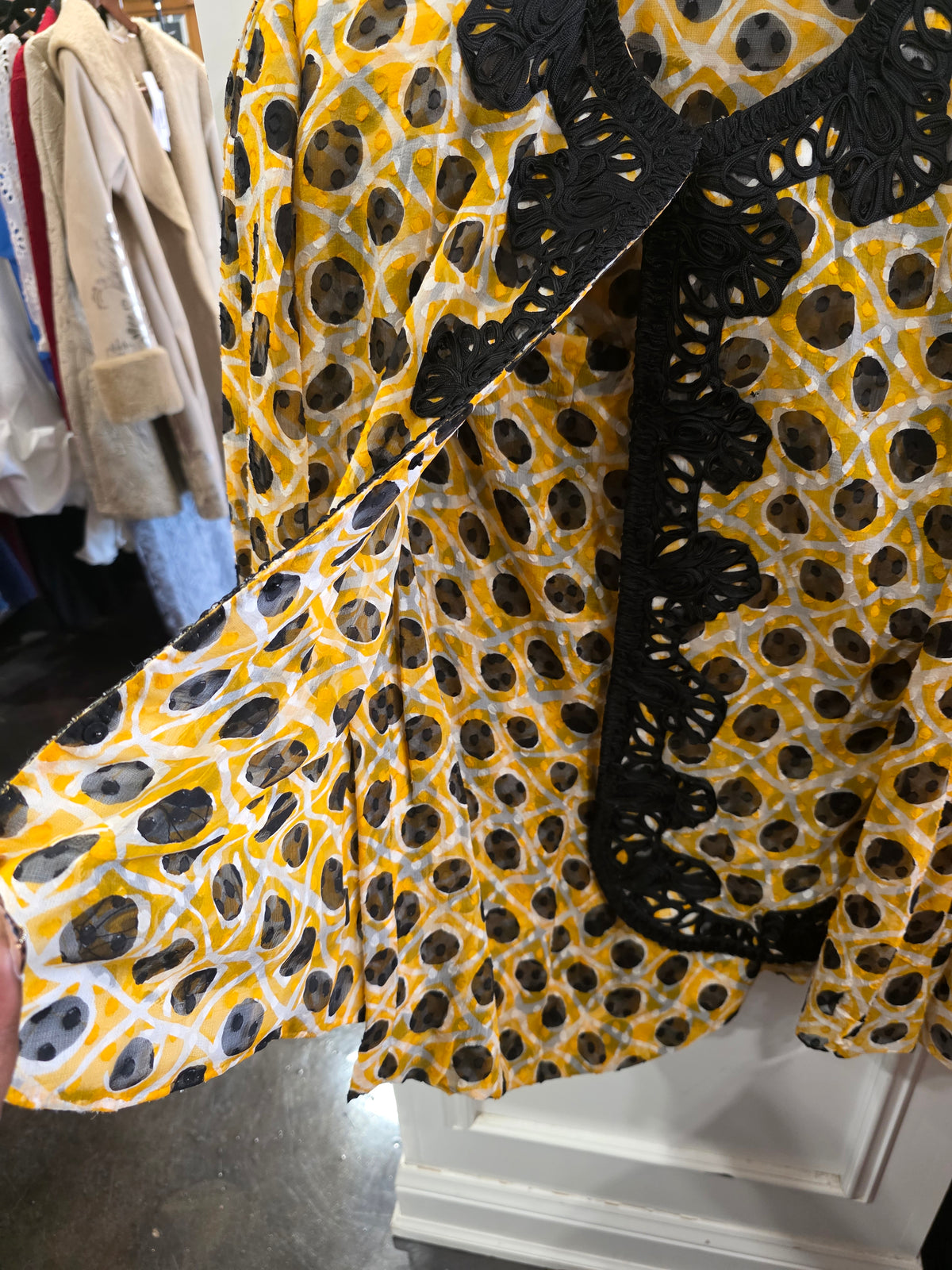 James Galano Yellow Cape Suit