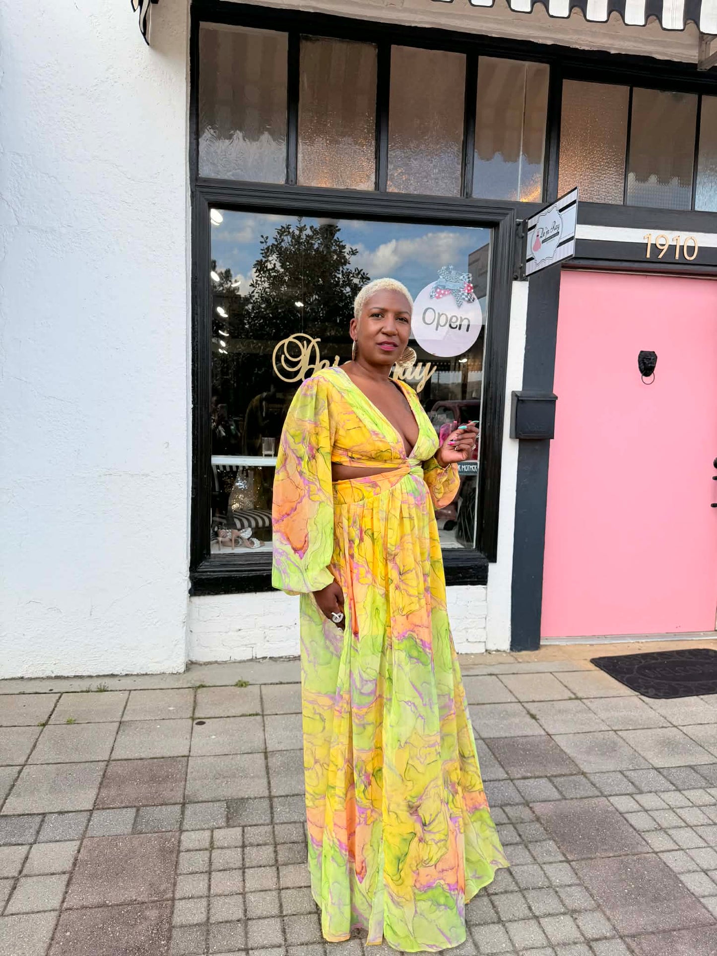 Fashion Nova Printed Maxi NWT