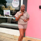 2pc Scuba Short Set