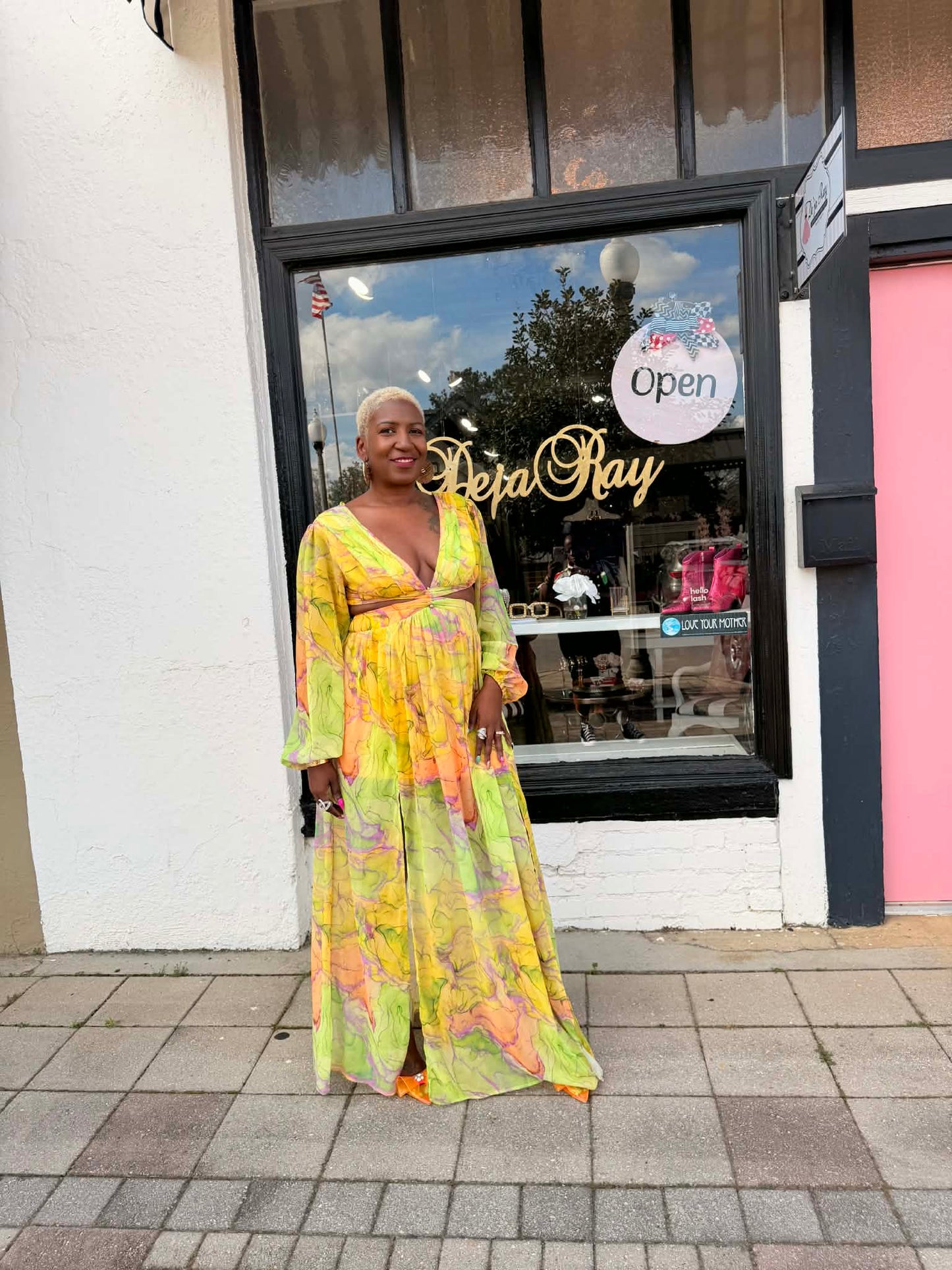 Fashion Nova Printed Maxi NWT