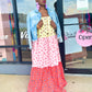 Colorful Leopard Dress