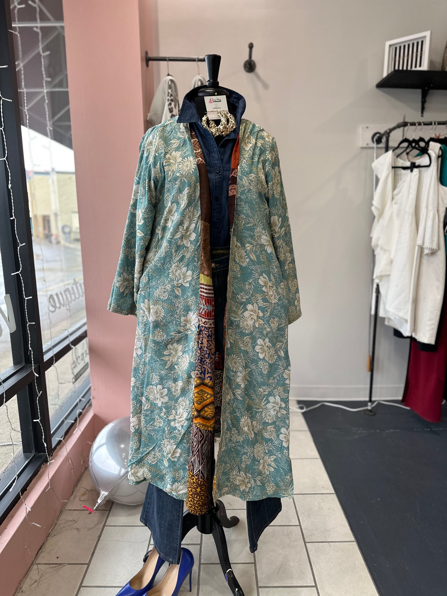 Reversible Patchwork Kimono